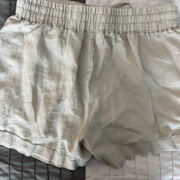 Calvin Klein linen shorts size 8 - Picture 2 of 7